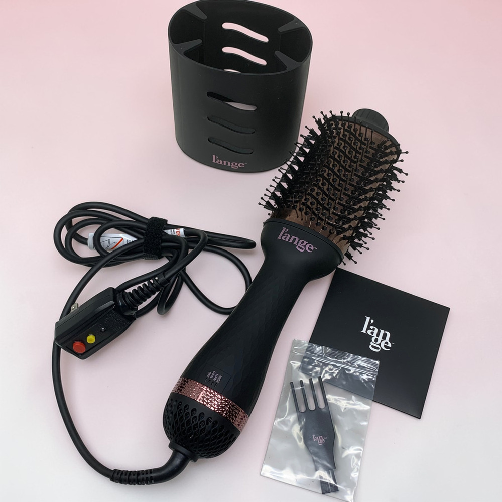 L’ange Le Volume 75mm Hot Air Brush Dryer Round Volumizing Brush Blowout Tool